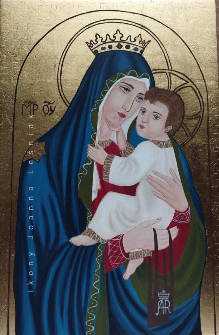 Matka Boża Szkaplerzna z dzieciątkiem Jezus